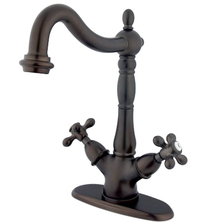 Kingston Brass KS1495AX Vessel Sink Faucet, Oil Rubbed Bronze KS1495AX